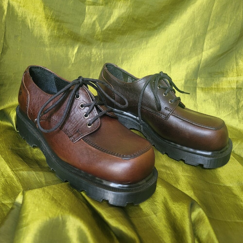 VINTAGE Dr. Martens 8769 Spicewood Bison Gibsons MIE UK 2 (Fits like US W5) NIB - Picture 2 of 10